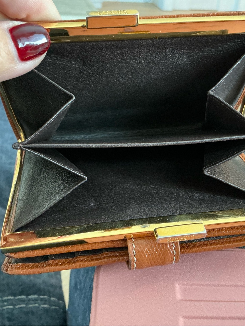 Loewe Black Scarf and Loewe wallet! See last pics. - Picture 12 of 12